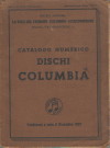 Dischi Columbia catalogue cover, December 1937