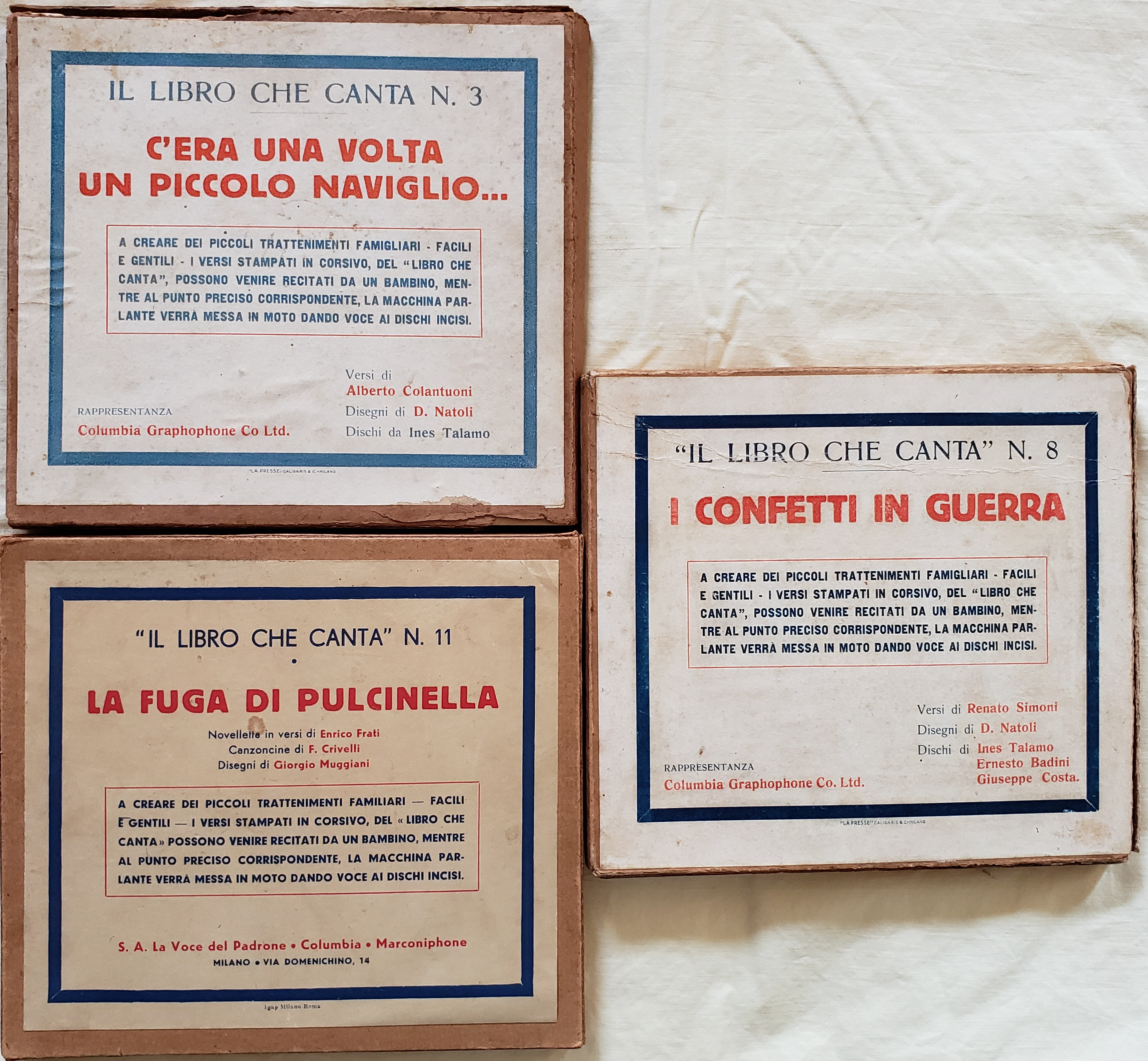 Libri Che Canta boxes